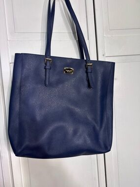 Michael Kors Deep Navy Saffiano Leather Tote